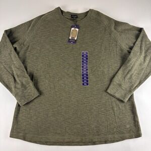 New‎ Banana Republic Double Knit Mens XXL Long Sleeve Cotton Polyester Soft NWT